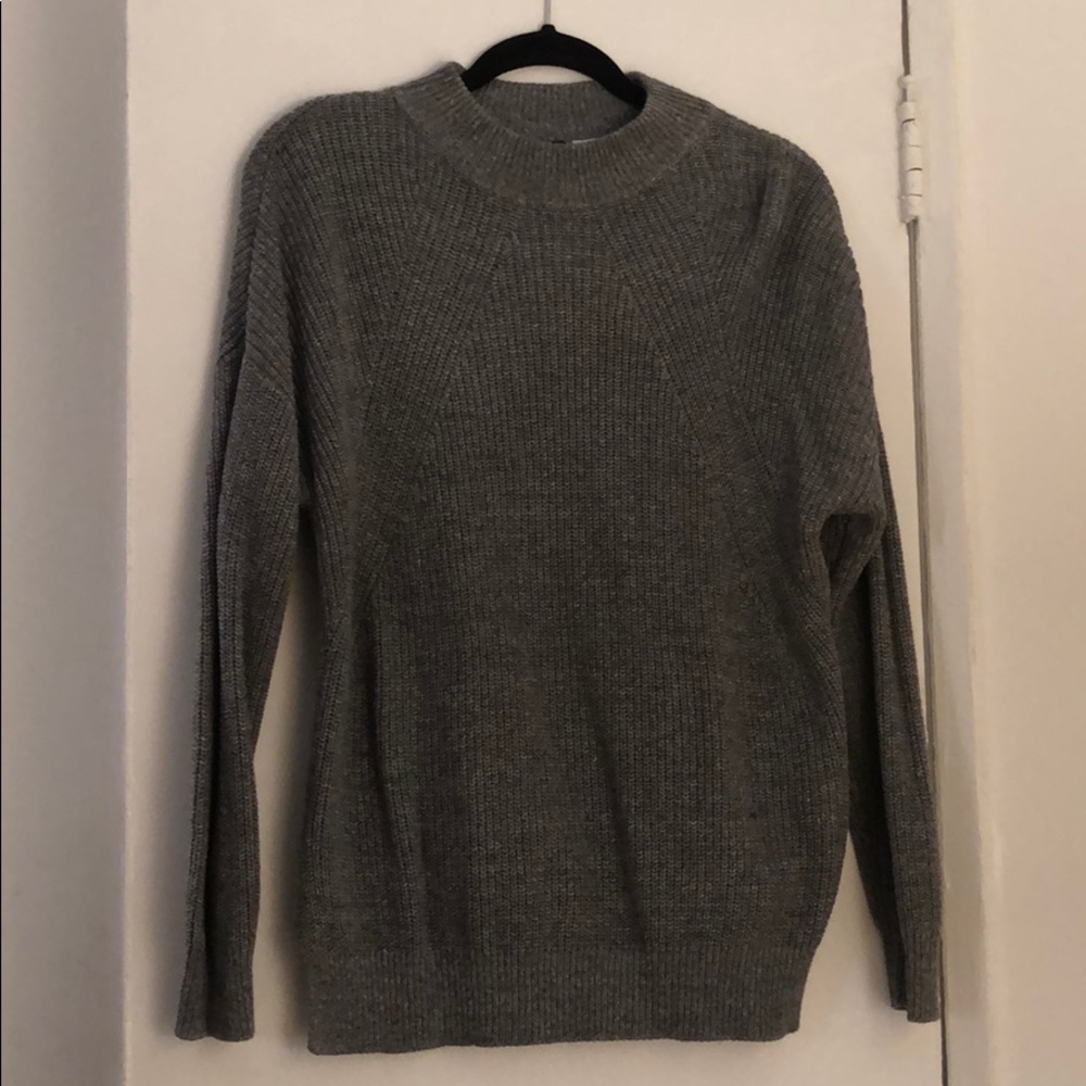 Big grey comfy sweater!